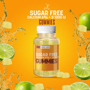 Vitamin D3 + Calcium Gummies – Cotton Candy Flavor